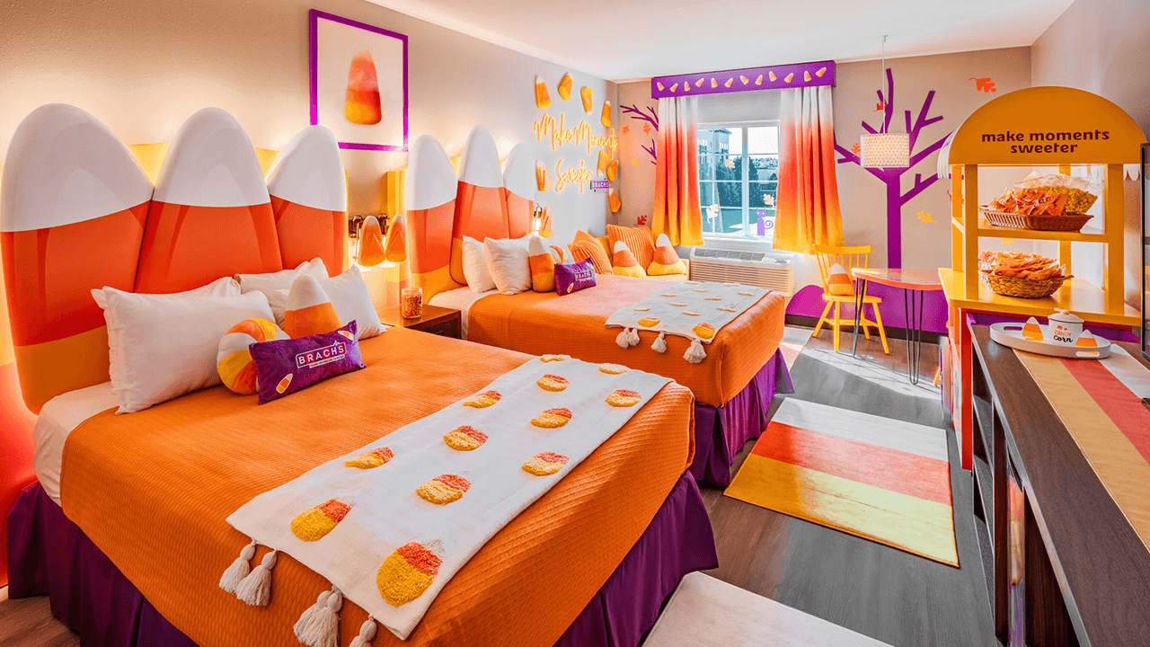 Candy Corn Suite at Great Wold resort